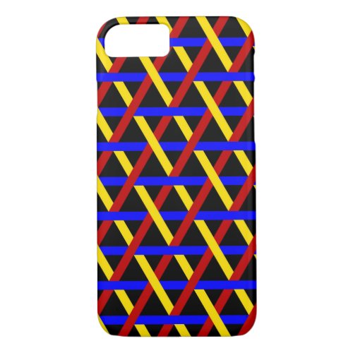 Decorative Geometric Mosaic Pattern 2 iPhone 87 Case