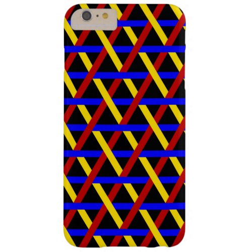 Decorative Geometric Mosaic Pattern 2 Barely There iPhone 6 Plus Case