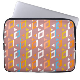 Decorative Geometric Mosaic Pattern #4 Laptop Sleeve