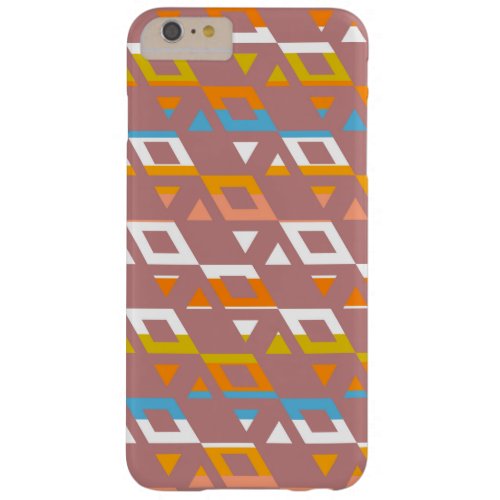 Decorative Geometric Mosaic Pattern 5 Barely There iPhone 6 Plus Case