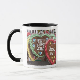 Decorative gingerbread cookies mug