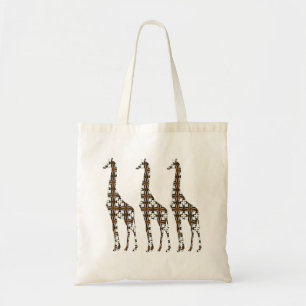  Decorative Giraffe Tote Bag
