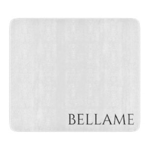 Decorative Glass Bellame Cutting Board