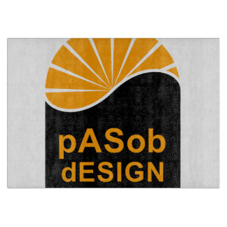 Decorative Glass Cutting Board 11"x8"