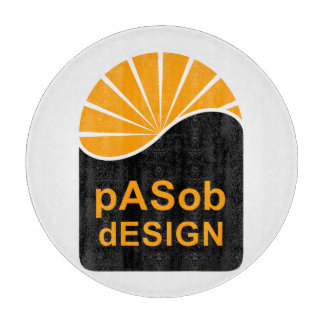 Decorative Glass Cutting Board 12"