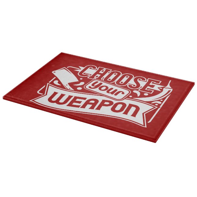 Decorative Glass Cutting Board 15"x11" (Corner)