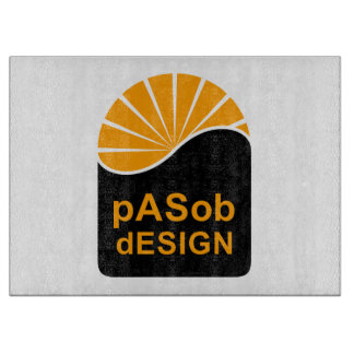 Decorative Glass Cutting Board 15"x11"