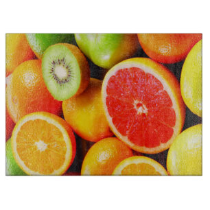 Decorative Glass Cutting Board/Fruit Board