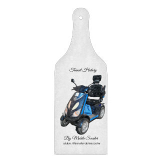Decorative Glass Cutting Board Paddle