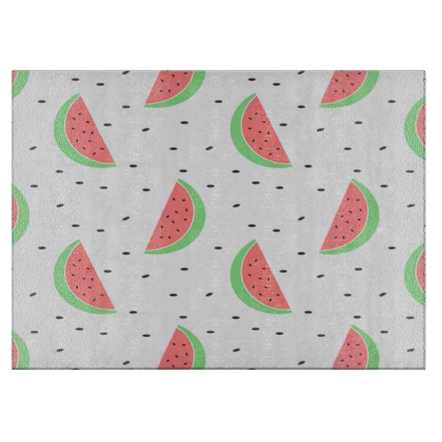 Decorative Glass Cutting Board/Watermelon Board (Front)