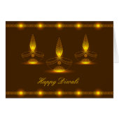 Decorative Glowing Diwali Design (Front Horizontal)
