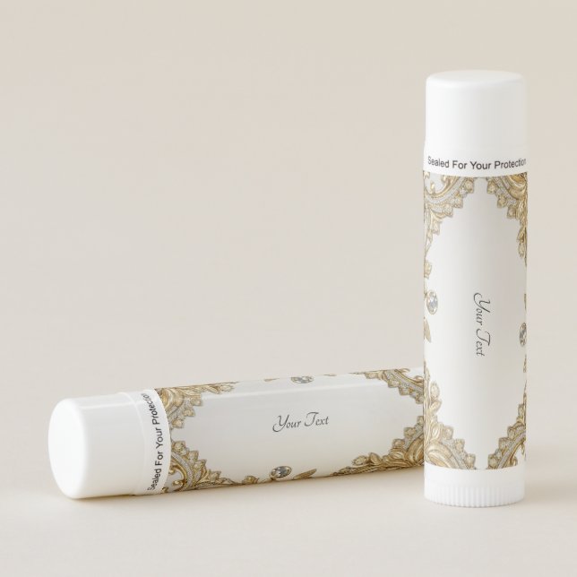 Decorative Gold Lip Balm (Front)