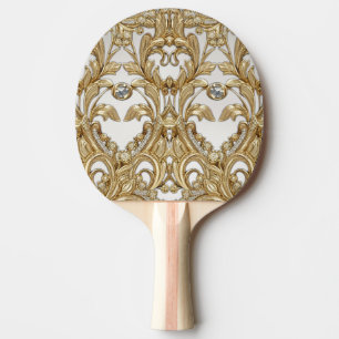 Decorative Gold Ping Pong Paddle
