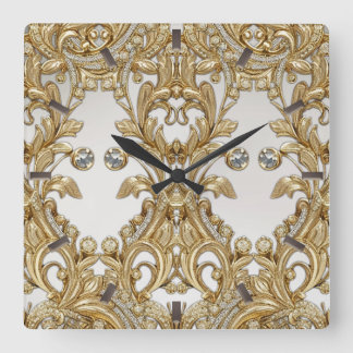 Decorative Gold Wall Clock