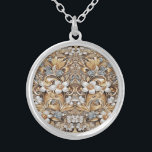 Decorative Gold White Floral Necklace<br><div class="desc">Beautiful Decorative Gold White Floral Necklace</div>