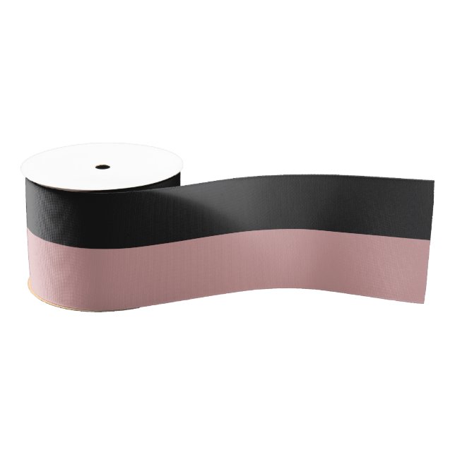  Decorative Half And Half  Grosgrain Ribbon (Spool)