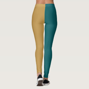  Decorative Half And Half  Leggings