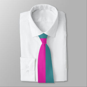 Decorative Half And Half Neck Tie