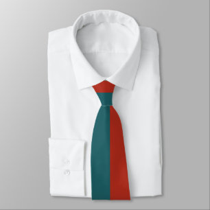 Decorative Half And Half Neck Tie