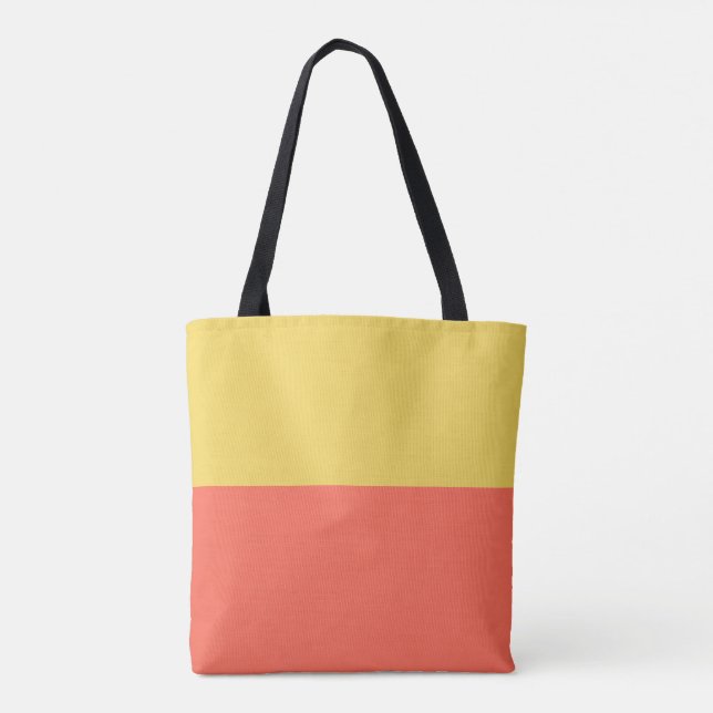  Decorative Half And Half  Tote Bag (Back)