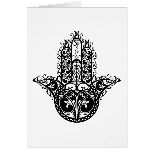 Decorative Hamsa Design Cards (Front)