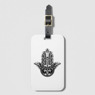 Decorative Hamsa Design Luggage Tag