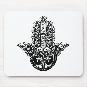 Decorative Hamsa Design Mouse Pad
