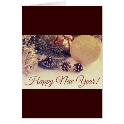 Decorative Happy New Year (Front)