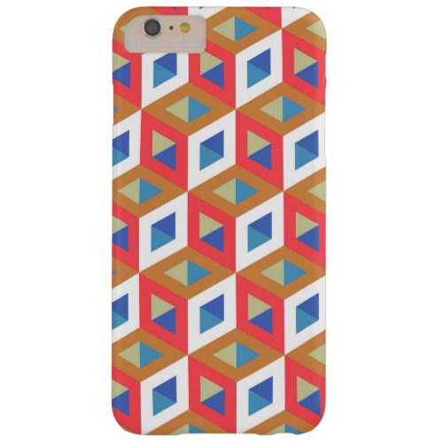 Decorative Hexagons Mosaic Pattern 2 Barely There iPhone 6 Plus Case