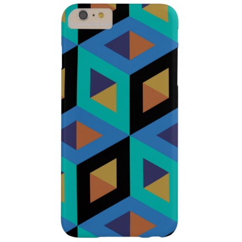Decorative Hexagons Mosaic Pattern 4 Barely There iPhone 6 Plus Case