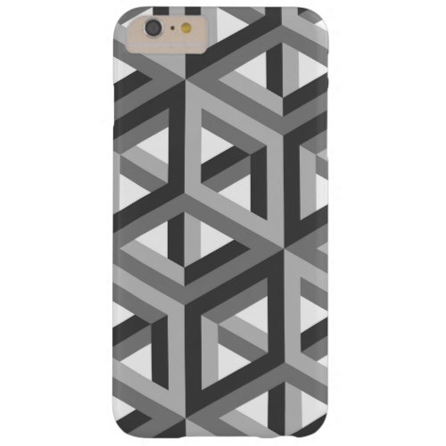 Decorative Hexagons Mosaic Pattern 5 Barely There iPhone 6 Plus Case
