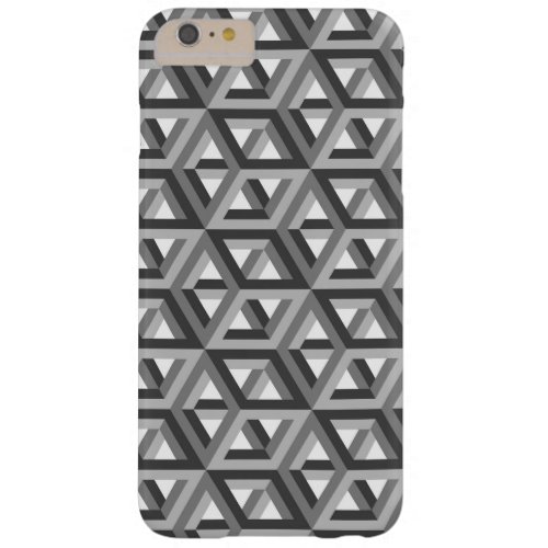 Decorative Hexagons Mosaic Pattern 6 Barely There iPhone 6 Plus Case