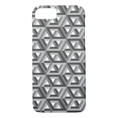 Decorative Hexagons Mosaic Pattern 6 iPhone 87 Case