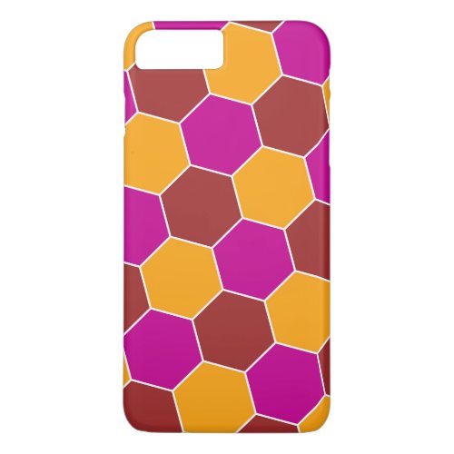 Decorative Hexagons Mosaic Pattern 8 iPhone 8 Plus7 Plus Case
