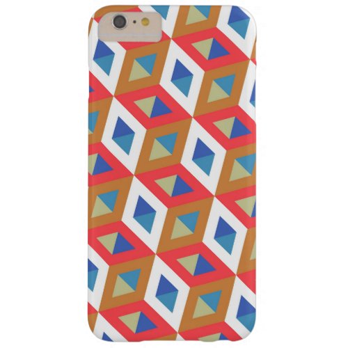Decorative Hexagons Mosaic Pattern Barely There iPhone 6 Plus Case