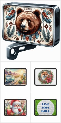 Decorative Hitch Covers for Every Season