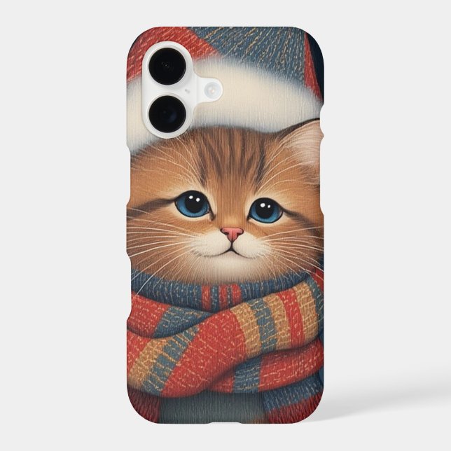 Decorative Holiday Feline  Case-Mate iPhone Case (Back)