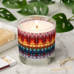 Decorative Holiday Scented Jar Candle