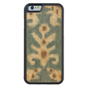 Decorative Ikat Fabric Design by Chariklia Zarris Carved Maple iPhone 6 Bumper Case