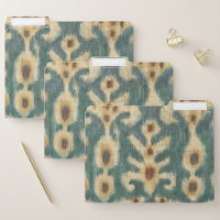 Decorative Ikat Fabric Design by Chariklia Zarris