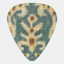 Decorative Ikat Fabric Design by Chariklia Zarris Guitar Pick