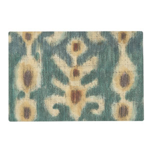 Decorative Ikat Fabric Design by Chariklia Zarris Placemat