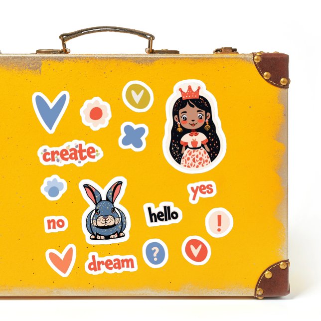 Decorative Illustrations Stickers Set (Creator Uploaded)