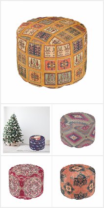 Decorative Indoor & Outdoor Pouf