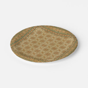 Decorative Italian Mosaic Tiles by Vision Studio Paper Plates