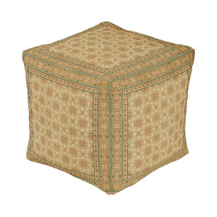 Decorative Italian Mosaic Tiles by Vision Studio Pouf