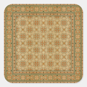 Decorative Italian Mosaic Tiles by Vision Studio Square Sticker