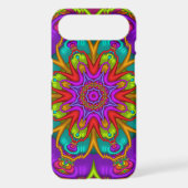 Decorative kaleidoscope iPhone 4 case (Back)