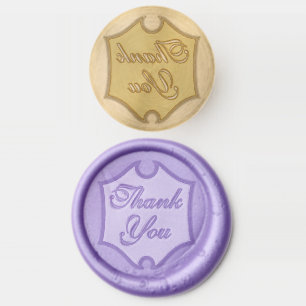 Decorative Label Thank You Wax Seal Stamp
