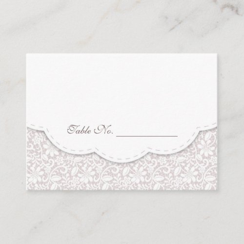 Decorative Lace Wedding Table Place Card Business Card